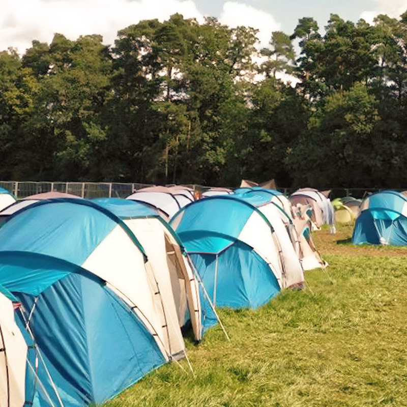Zelt für vier - Elbenwald Festival 2023