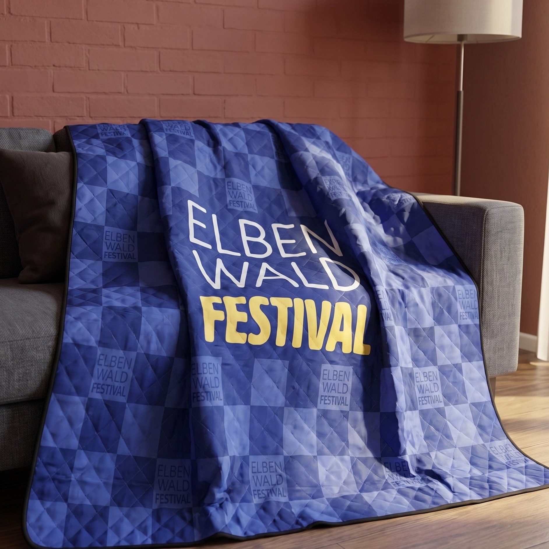 Vorbestellung - Picknickdecke faltbar - Elbenwald Festival